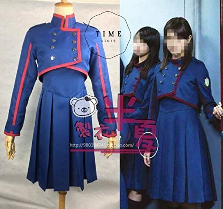 Amazon.co.jp: 欅坂46風 4thシングル 不協和音 コスプレ衣装